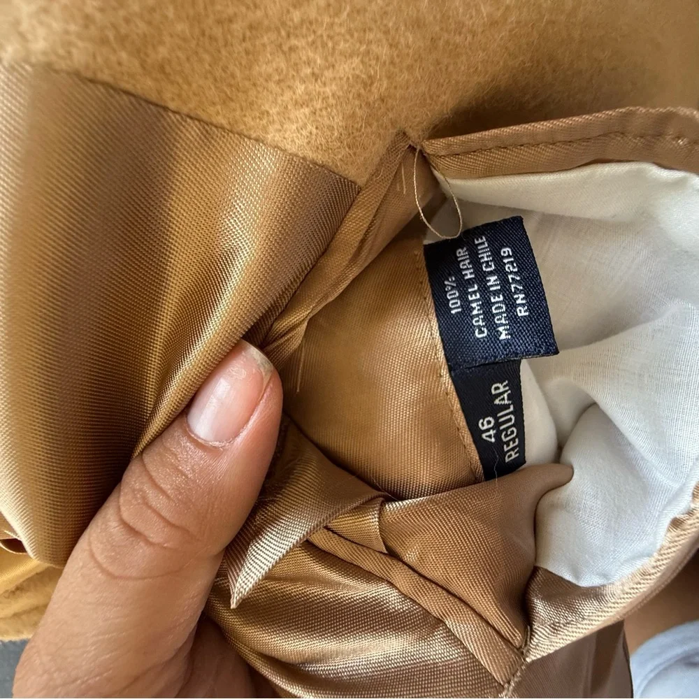 Botany 500  100% Camel Hair Tan Blazer Jacket